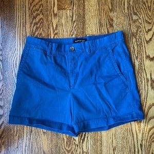 Banana Republic Blue Women's Chino Shorts, Size 6
